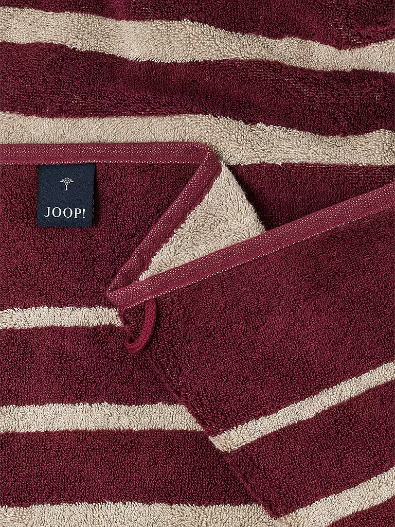 JOOP | Duschtuch SELECT SHADE 80x150cm Rouge | dunkelrot