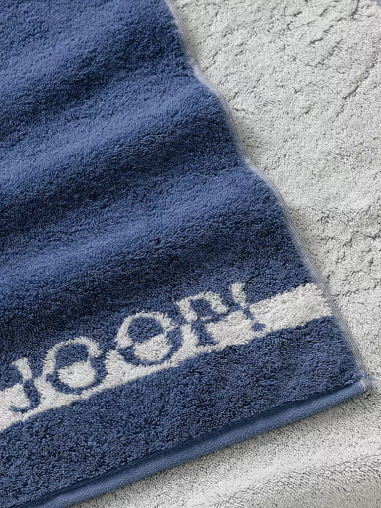 JOOP | Duschtuch SPLIT DOUBLEFACE 80x150cm Ocean | dunkelblau
