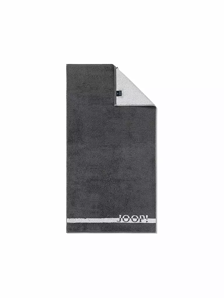 JOOP | Duschtuch SPLIT DOUBLEFACE 80x150cm Stein | grau