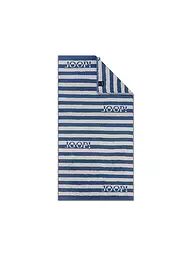 JOOP | Duschtuch SPLIT STRIPES 80x150cm Ocean | dunkelblau