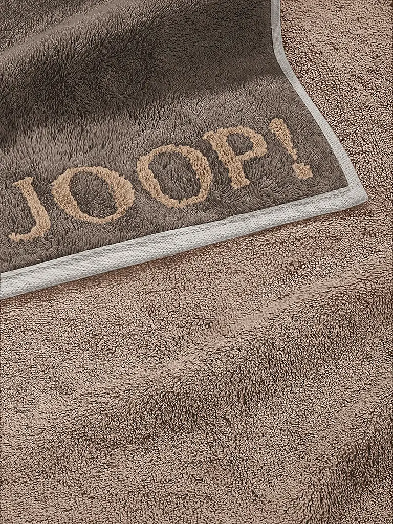 JOOP | Gästetuch 30x50cm CONTOUR DOUBLFACE Taupe | Camel