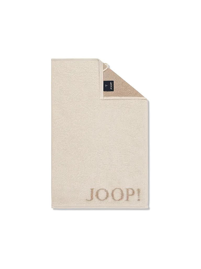 JOOP | Gästetuch Doubleface 30x50cm Creme | Creme