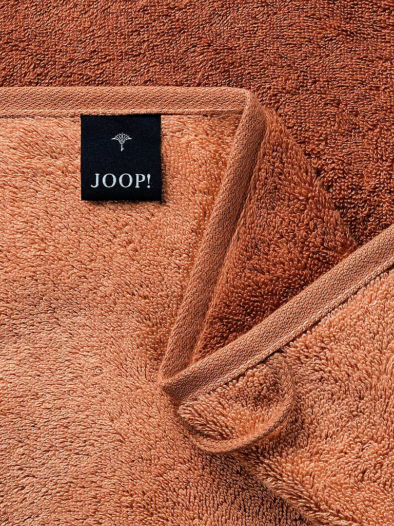 JOOP | Gästetuch Doubleface 30x50cm Kupfer | orange