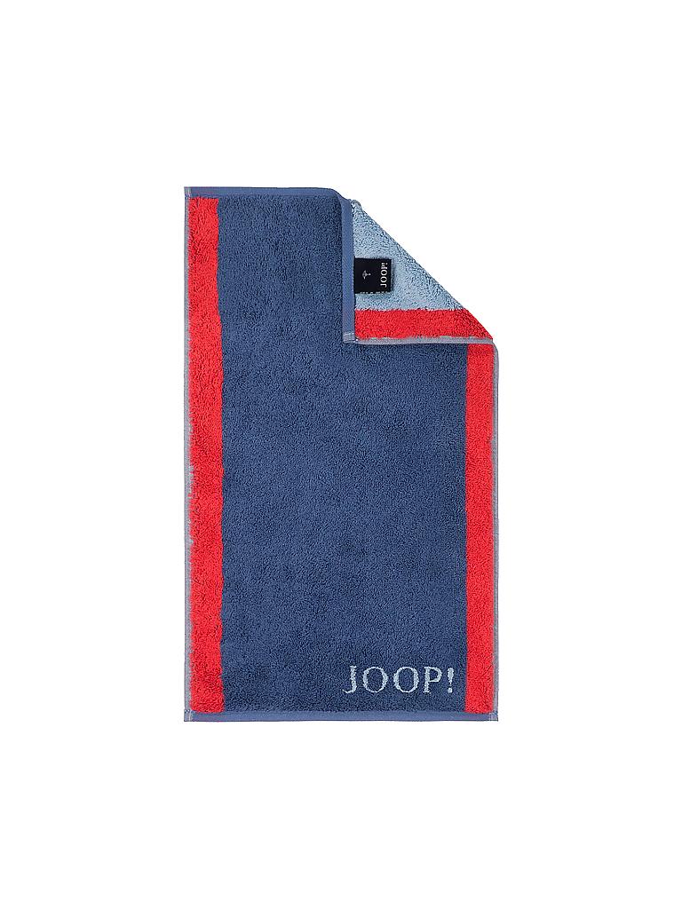 JOOP | Gästetuch Frame Contour 30x50cm Indigo | blau