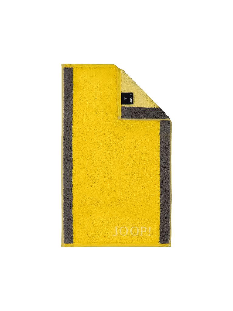 JOOP | Gästetuch Frame Contour 30x50cm Lemon | gelb
