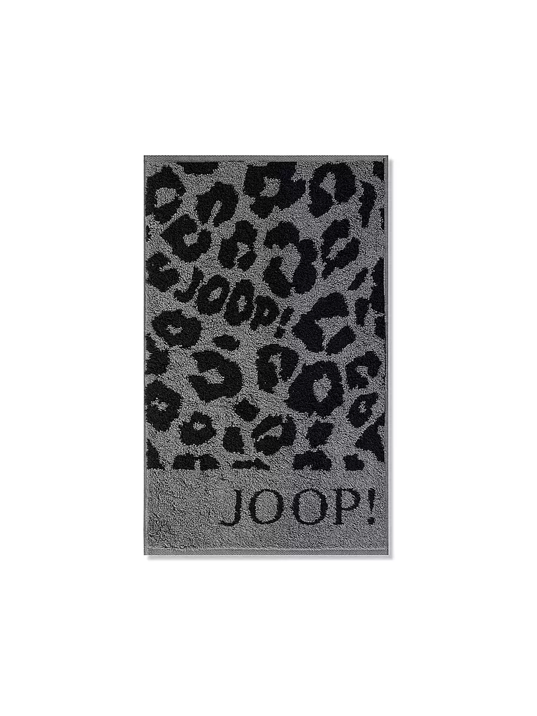 JOOP | Gästetuch LEO 30x50cm  Graphit | grau