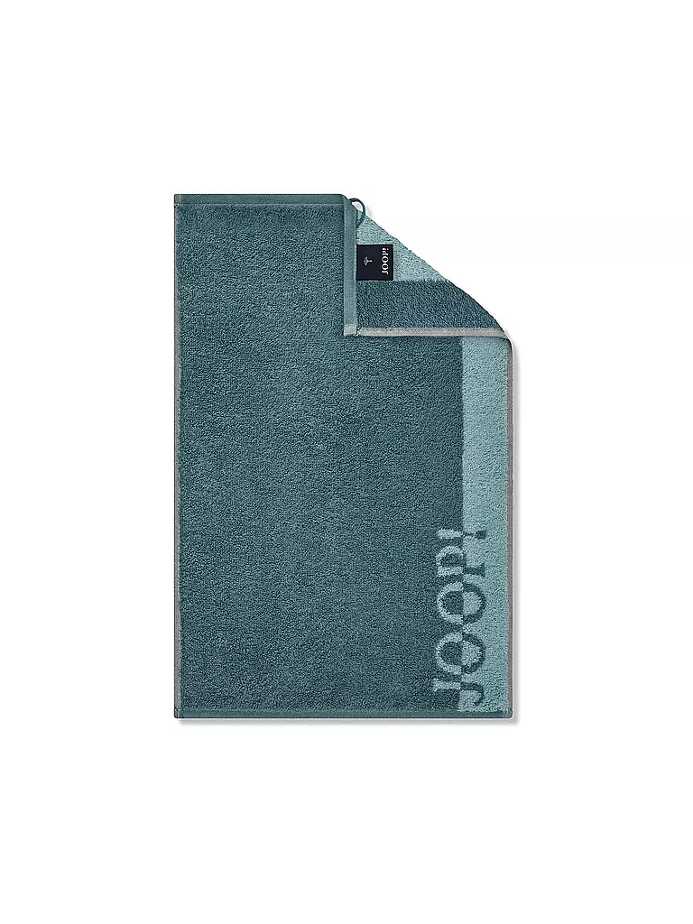 JOOP | Gästetuch Tone Doubleface 30x50cm Aqua | petrol