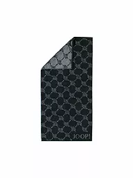 JOOP | Handtuch "Cornflower" 50x100cm (silber) | schwarz