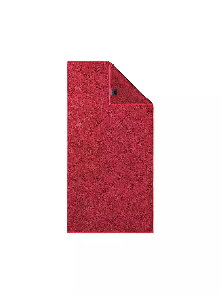 JOOP | Handtuch "Cornflower" 50x100cm (Granat) | rot