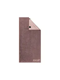 JOOP | Handtuch 50x100cm CONTOUR DOUBLFACE Creme | Beere