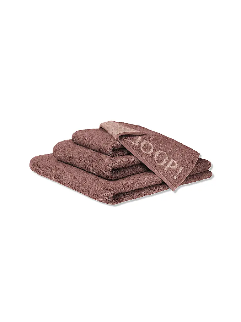 JOOP | Handtuch 50x100cm CONTOUR DOUBLFACE Mauve | Beere