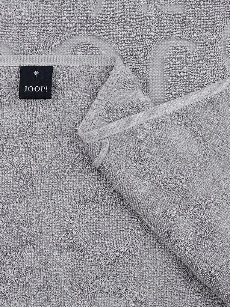 JOOP | Handtuch 50x100cm STUDIO REPEAT Platin | hellgrau
