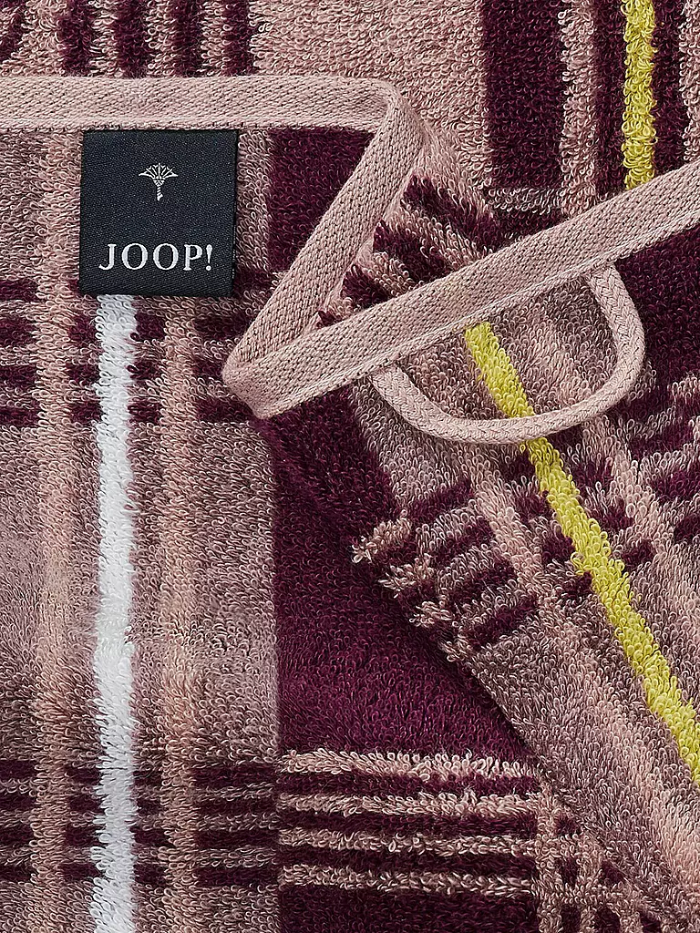 JOOP | Handtuch Checks Checked  50x100cm Mauve | rosa