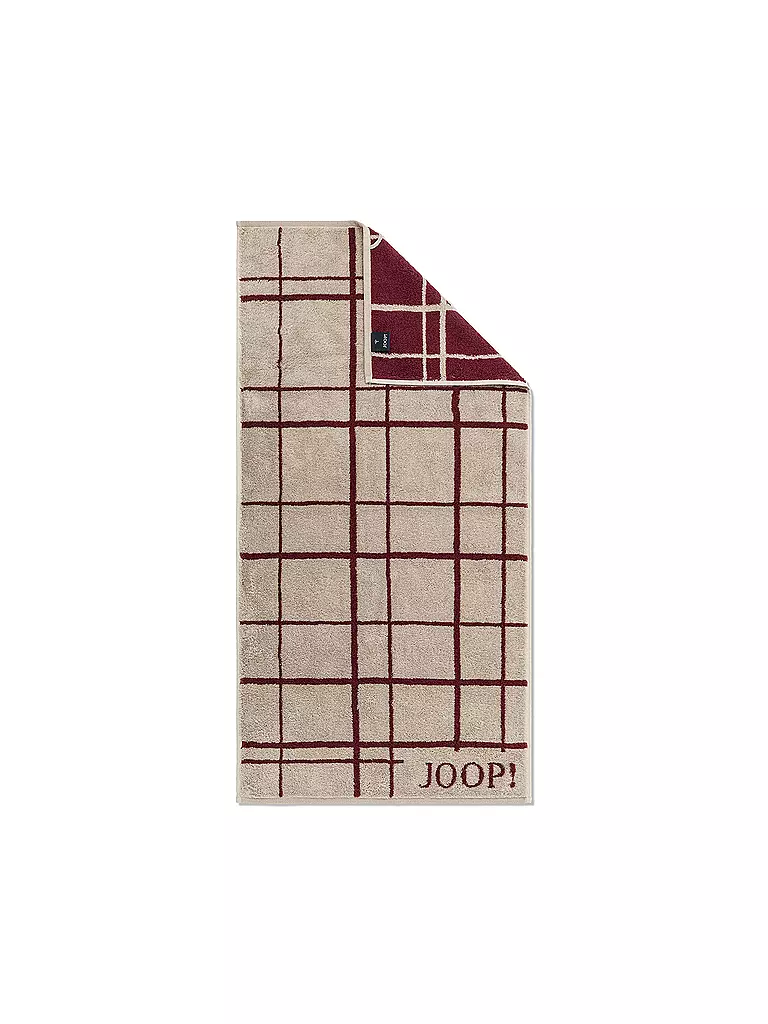 JOOP | Handtuch SELECT LAYER 50x100cm Rouge | dunkelrot