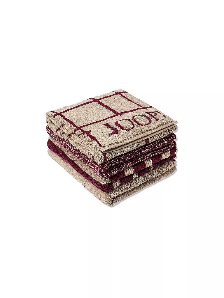 JOOP | Handtuch SELECT LAYER 50x100cm Rouge | dunkelrot