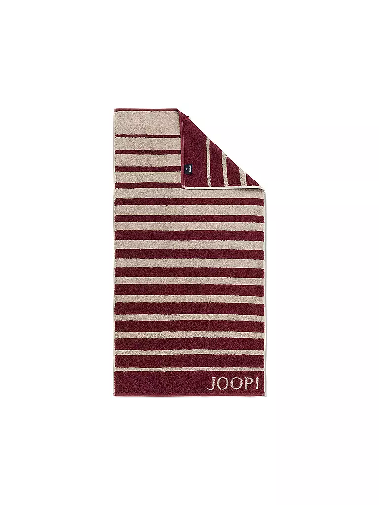 JOOP | Handtuch SELECT SHADE 50x100cm Rouge | dunkelrot