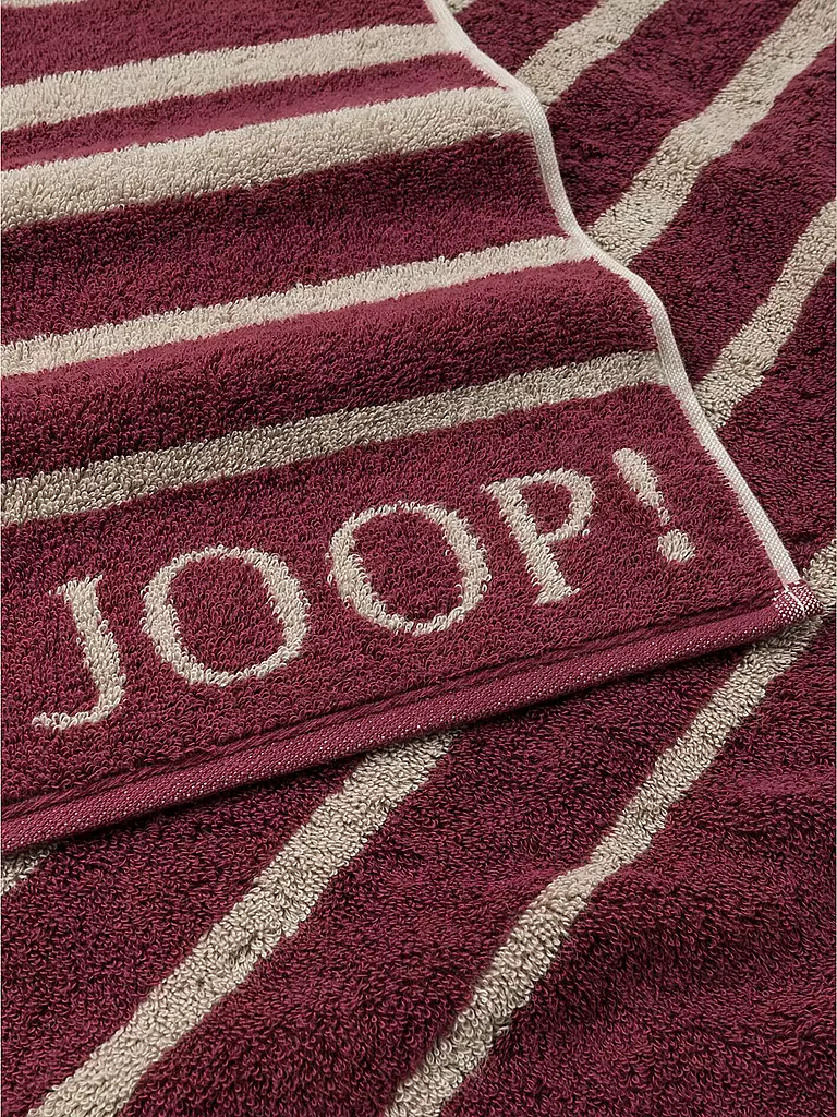 JOOP | Handtuch SELECT SHADE 50x100cm Rouge | dunkelrot