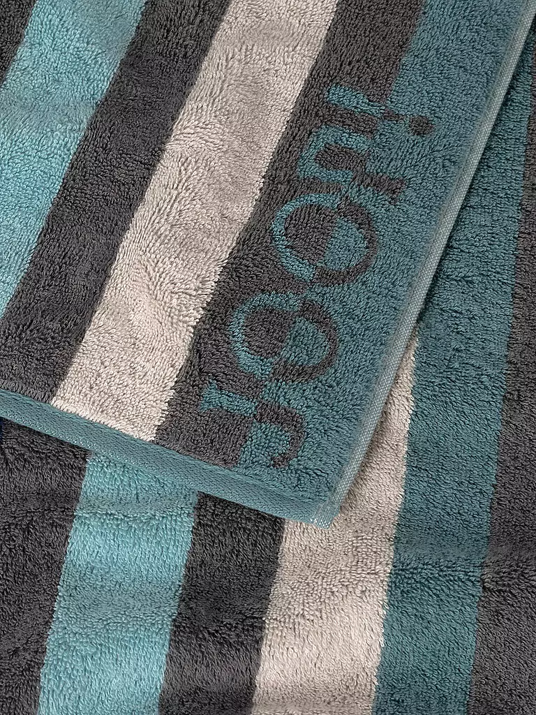 JOOP | Handtuch Tone Stripes 50x100cm Aqua | petrol