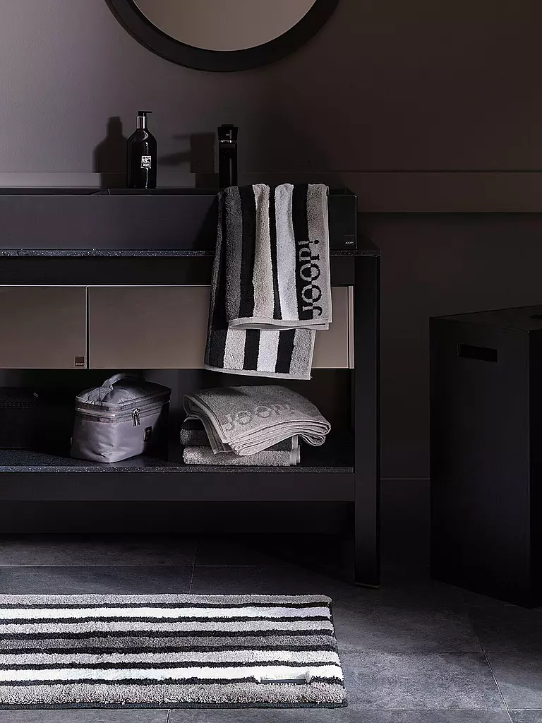 JOOP | Handtuch Tone Stripes 50x100cm Platin | hellgrau