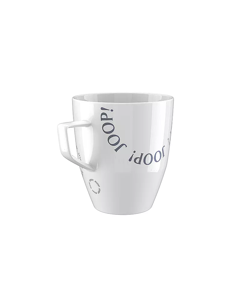 JOOP Henkelbecher weiss Mug Logo Circles 8,5x9,5cm Collectors
