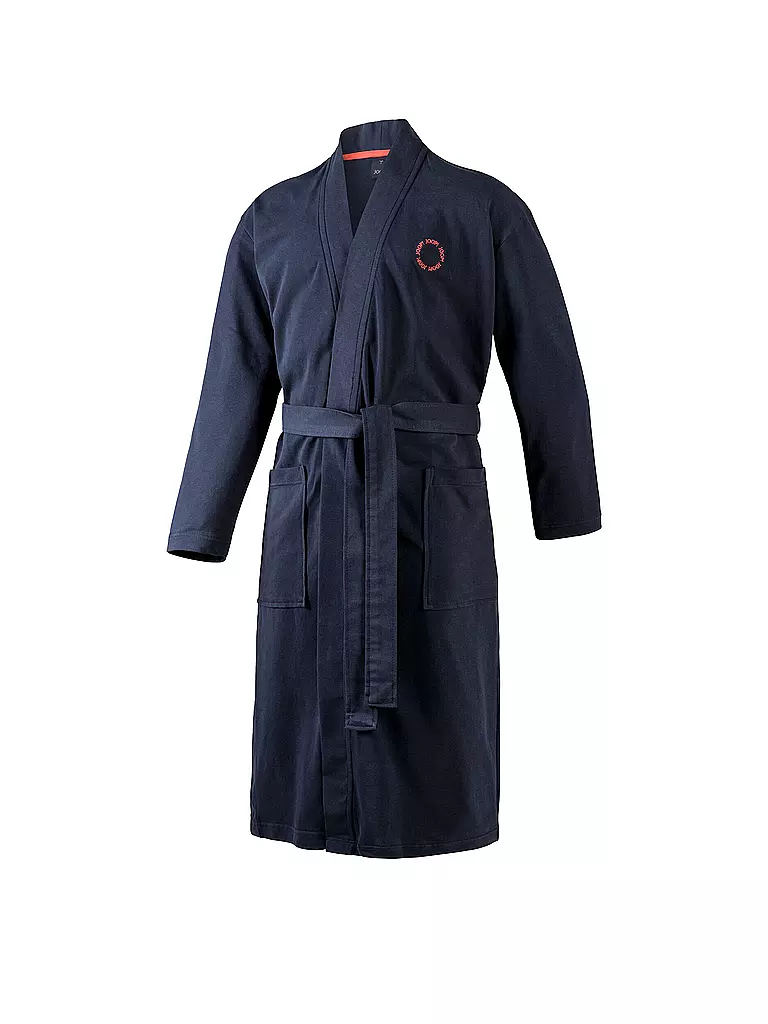 JOOP | Herren Kimono Bademantel (Marine) | dunkelblau