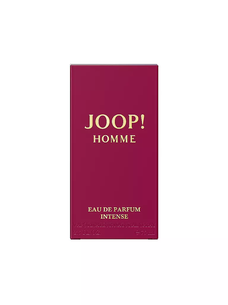JOOP | Homme Eau de Parfum Intense 75ml | keine Farbe