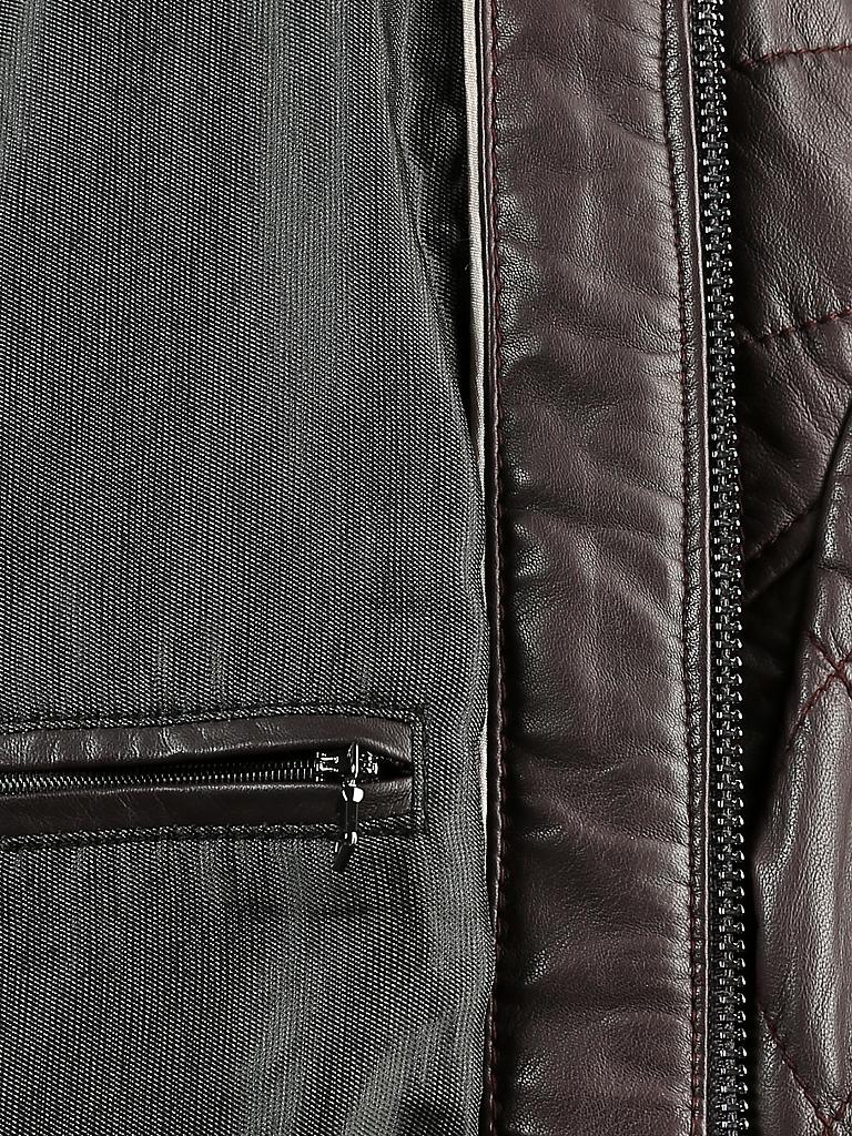 JOOP | Lederjacke "Greg" | lila