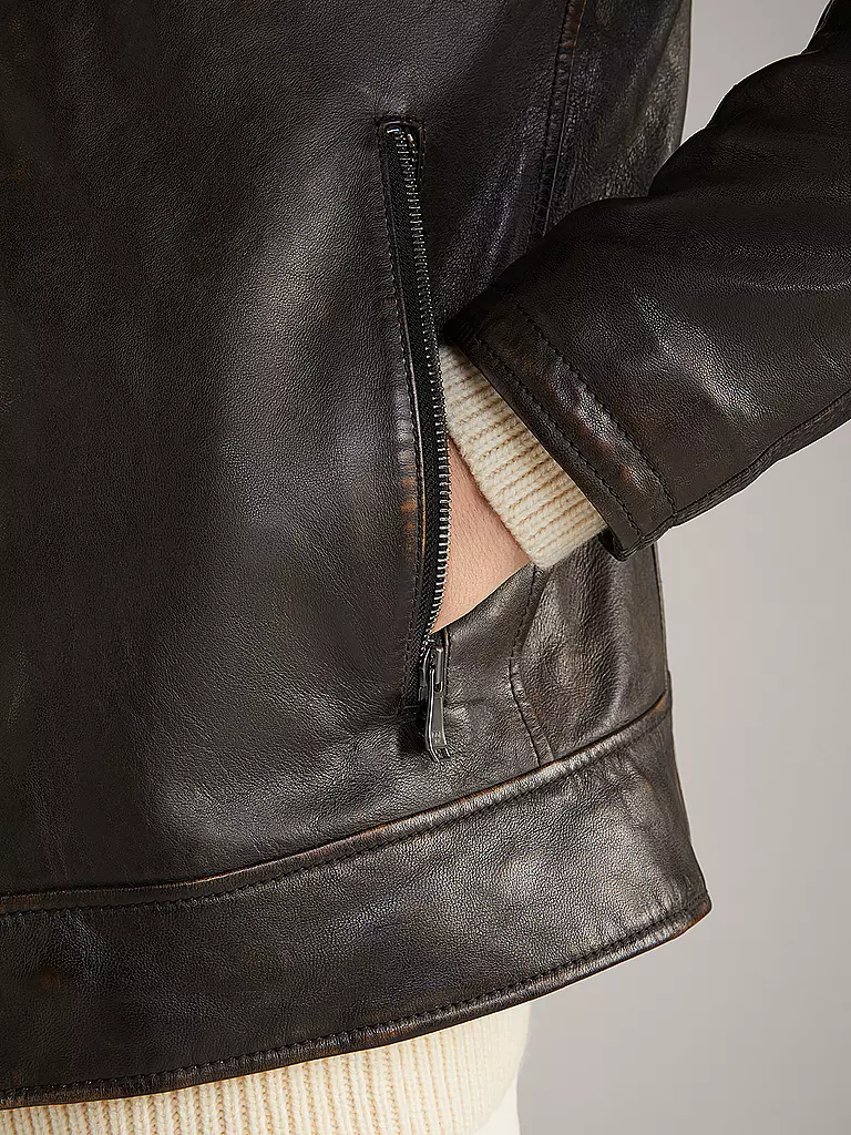 JOOP | Lederjacke CLEARY-W | schwarz