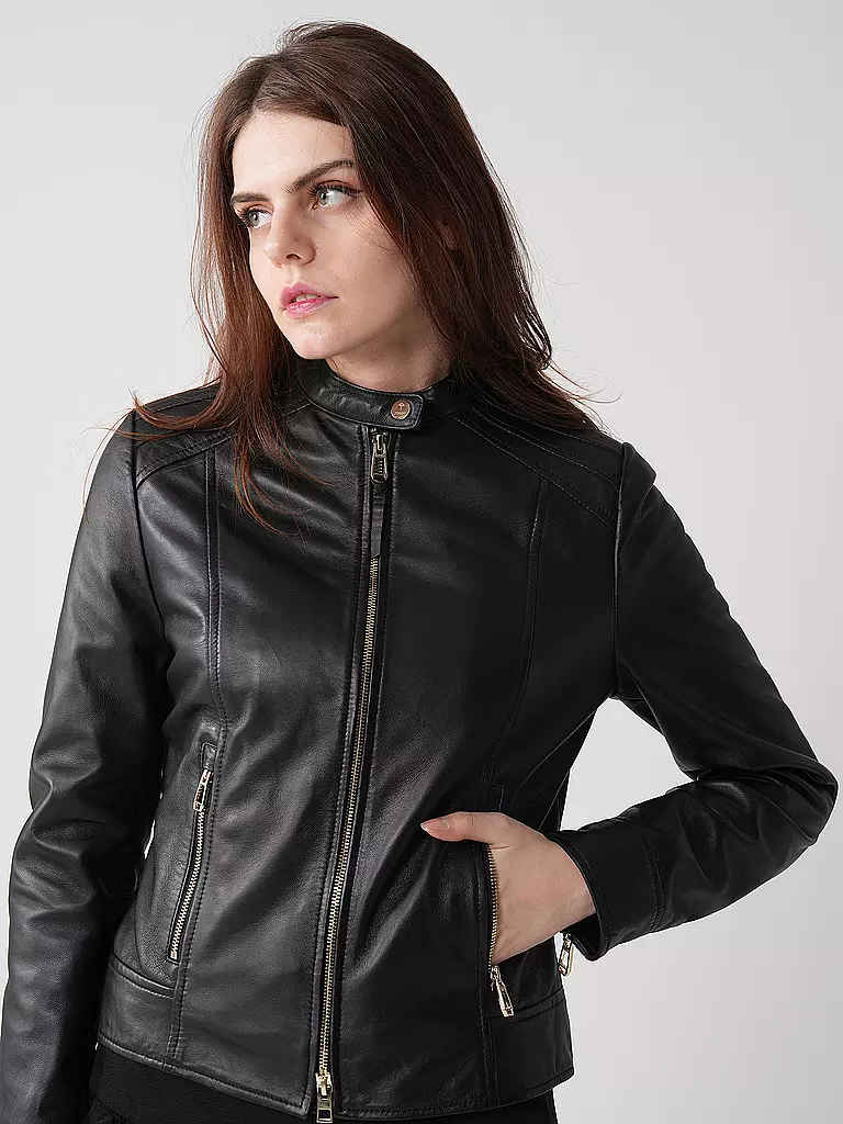 JOOP | Lederjacke | schwarz