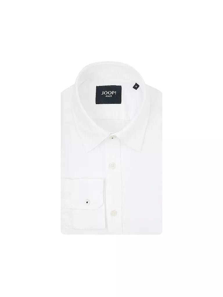 JOOP | Leinenhemd Regular Fit HANSON | weiss