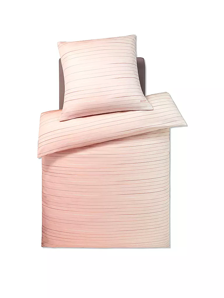 JOOP | Satin Bettwäsche 140x220cm MOVE Blush | rosa