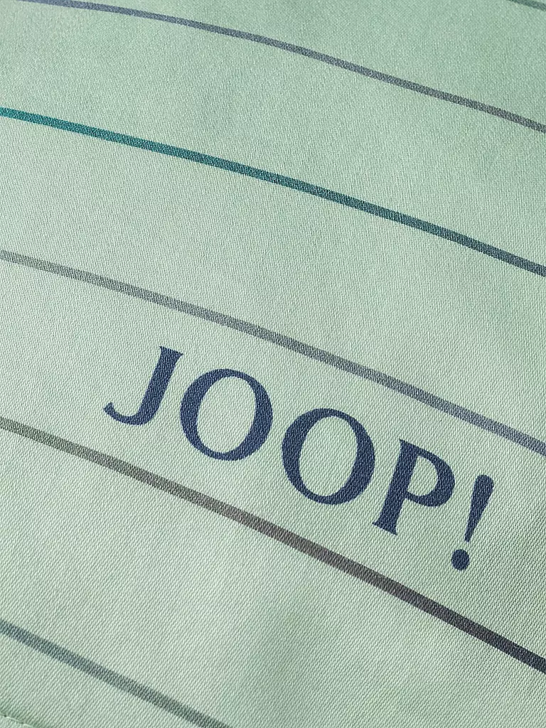 JOOP | Satin Bettwäsche 200x200cm MOVE Aqua | mint
