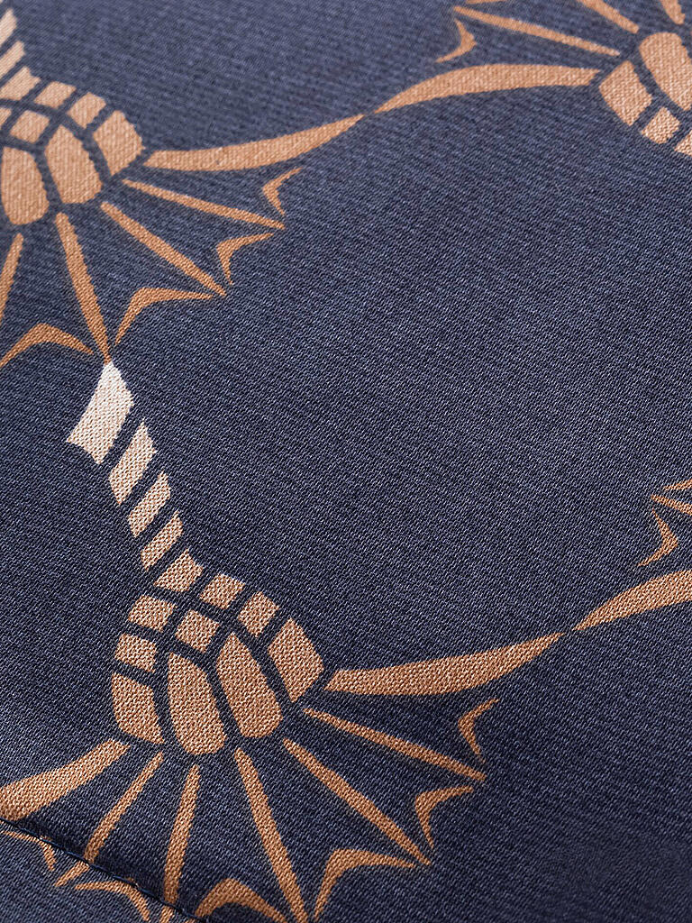 JOOP | Satin Bettwäsche Cornflower Double 2x 70x90cm / 200x200cm Dunkelblau | dunkelblau