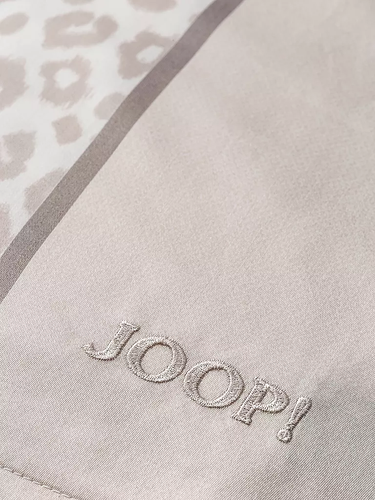 JOOP | Satin Bettwäsche LEO 2x 70x90cm / 200x200cm Sand | creme