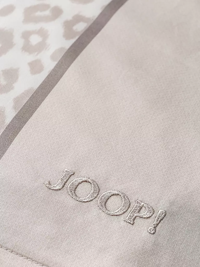 JOOP | Satin Bettwäsche LEO 70x90cm / 140x200cm Sand | creme