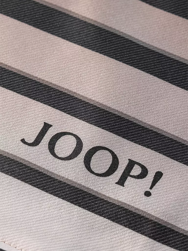 JOOP | Satin Bettwäsche SHUTTER 70x90cm/140x200cm Stone | grau