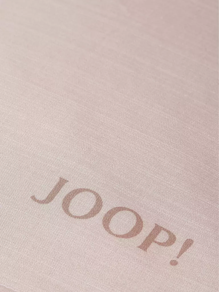 JOOP | Satin Bettwäsche SPLIT 70x90cm / 140x200cm Nude | hellgrau
