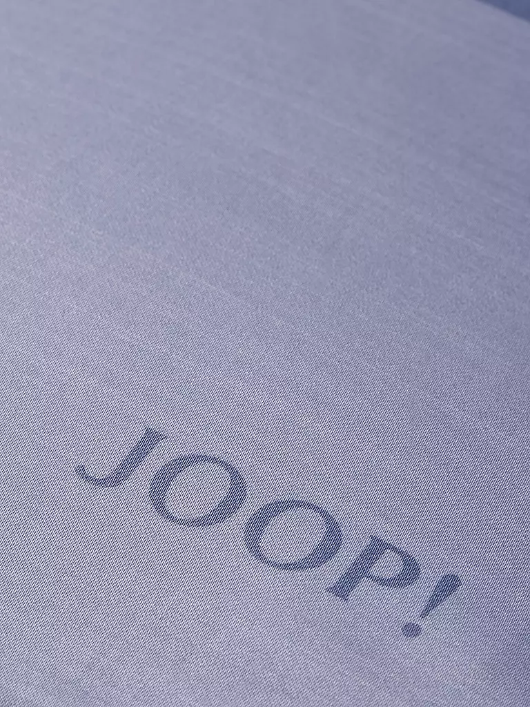 JOOP | Satin Bettwäsche SPLIT 70x90cm / 140x220cm Ocean | hellgrau