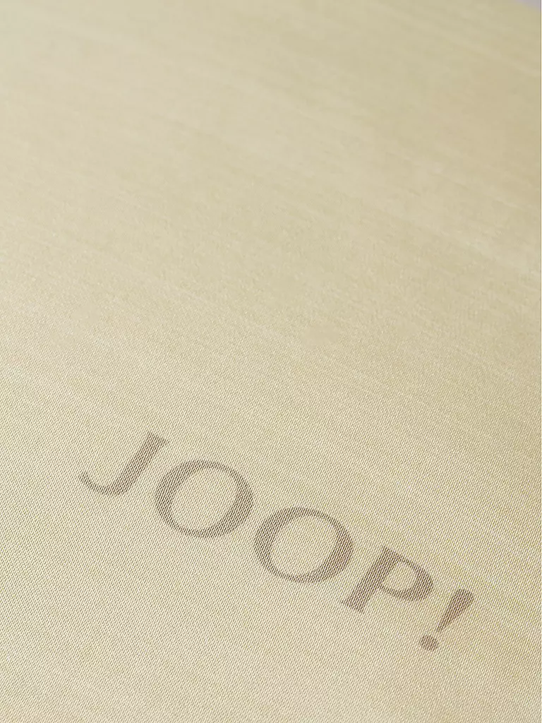 JOOP | Satin Bettwäsche SPLIT 70x90cm / 140x220cm Vanilla | hellgrau