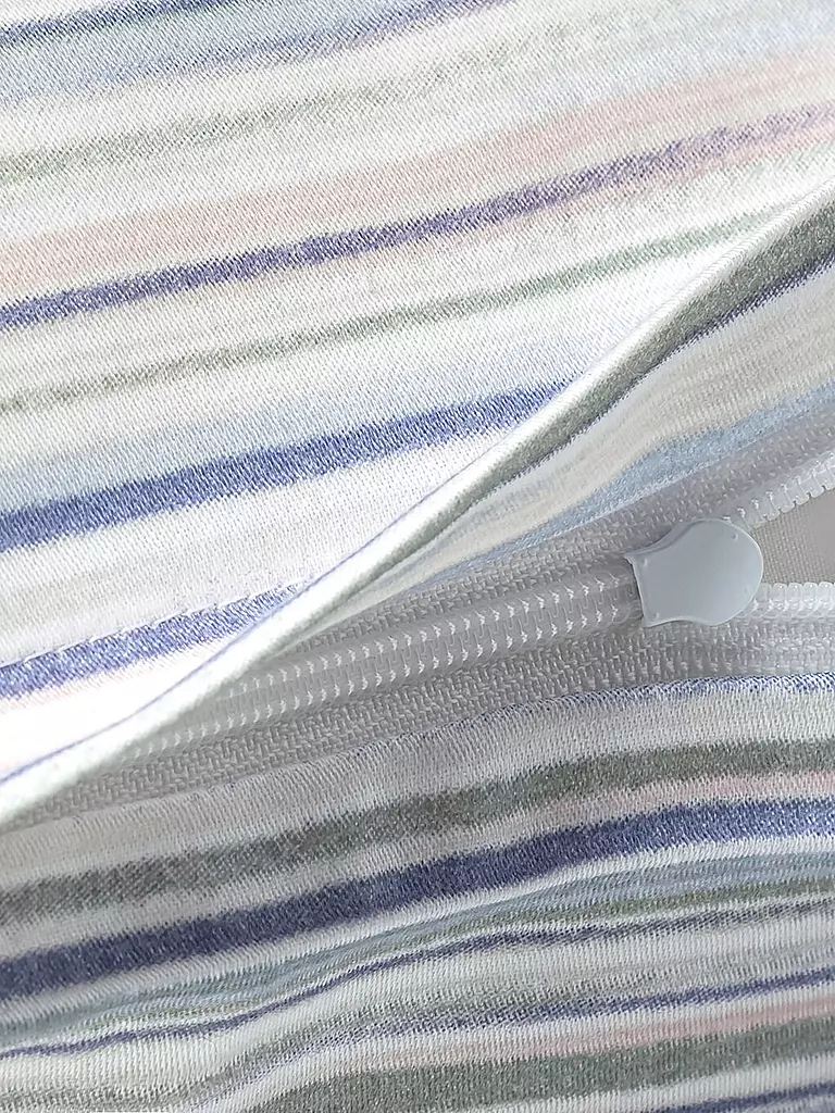 JOOP | Satin Bettwäsche VIVID 70x90cm/140x200cm Sky | koralle