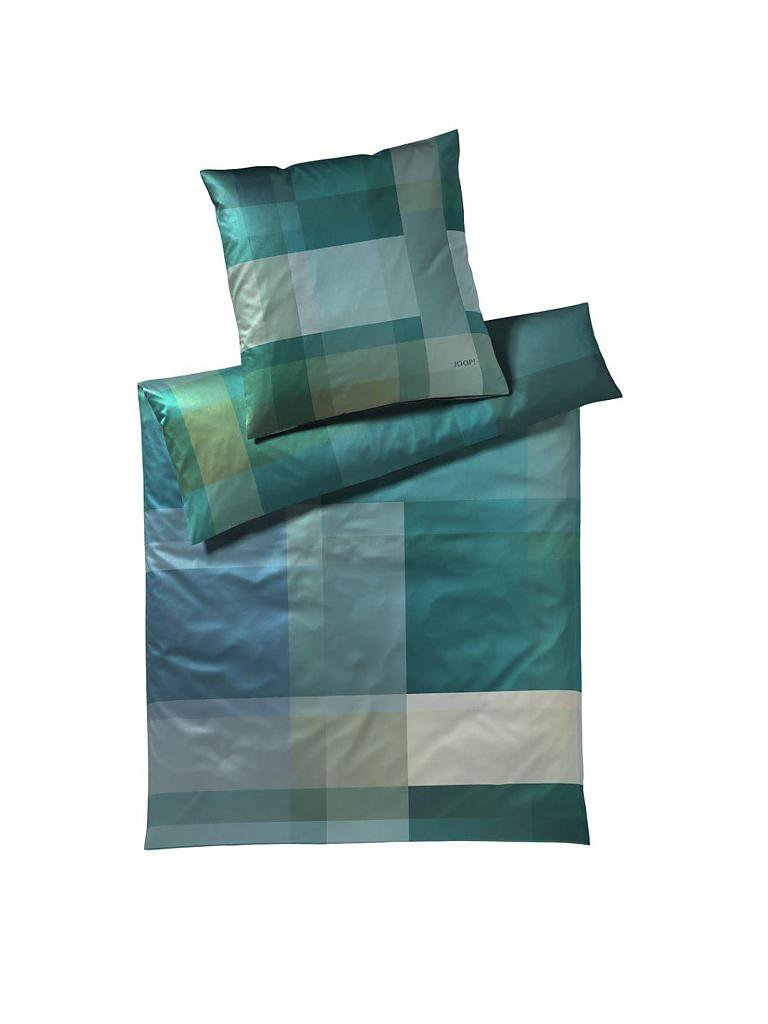 JOOP | Satin-Bettwäsche "Glow" 70x90cm / 140x200cm (Petrol) | petrol
