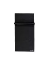 JOOP | Saunatuch Doubleface  80x200cm Silber | schwarz