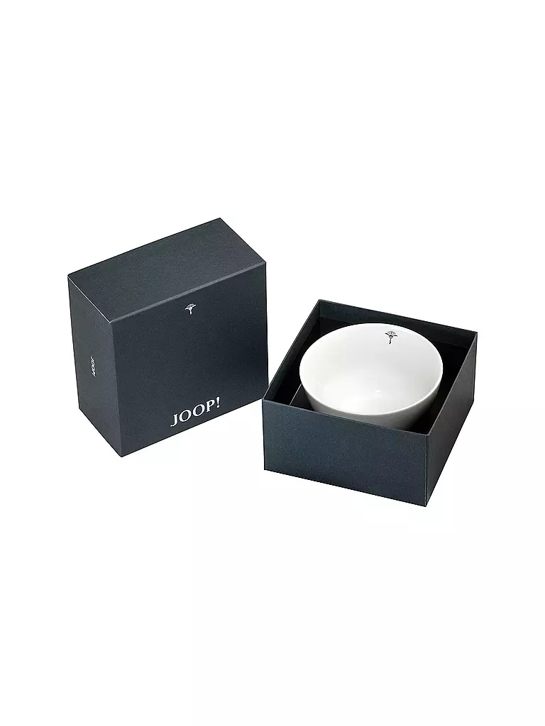 JOOP | Schale 23x9,5cm Single Cornflower Weiss | weiss