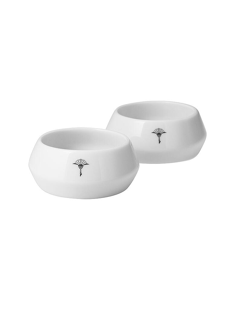 JOOP | Serviettenring 2er 2,5x5,6cm Single Cornflower Weiss | weiss