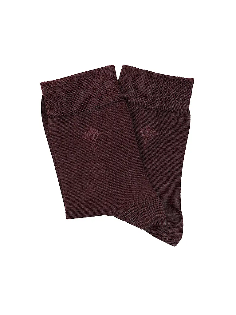 JOOP | Socken DAILY GLAM 2er portwine | dunkelrot