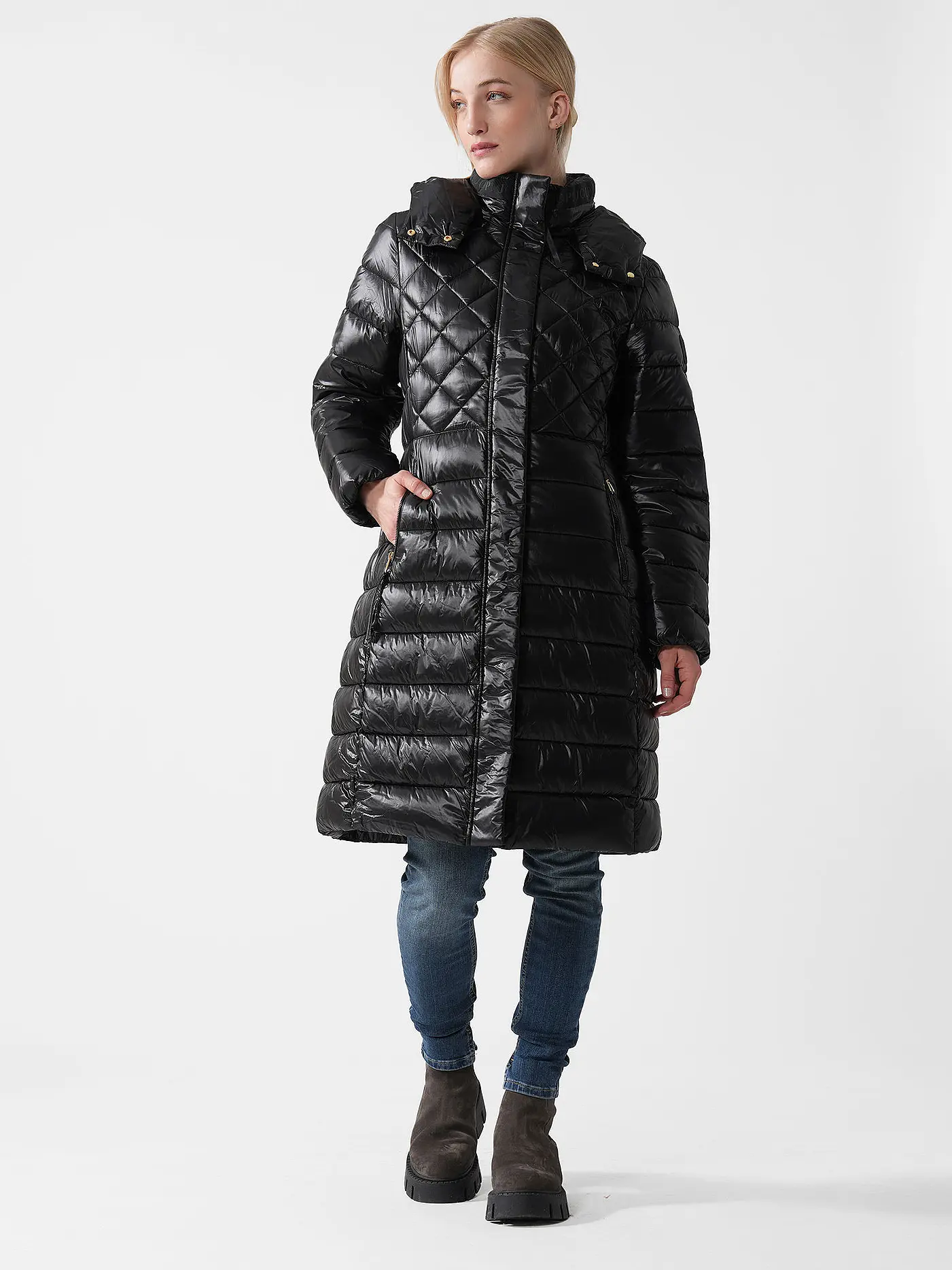 JOOP | Steppmantel  | schwarz
