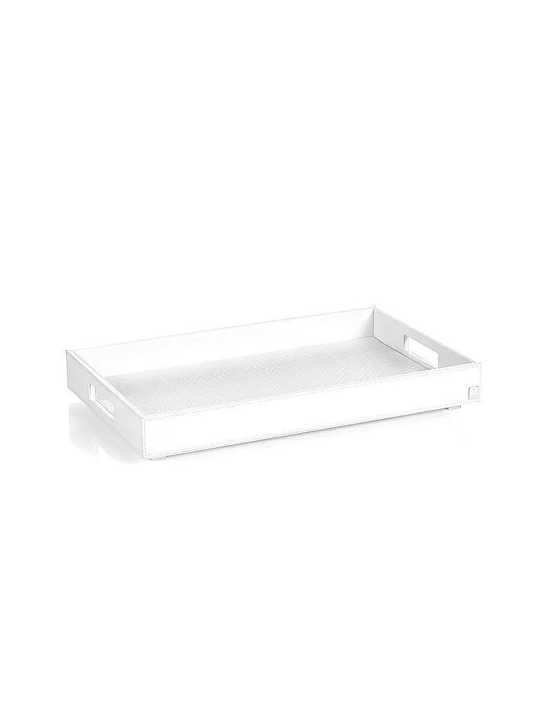 JOOP | Tablett rechteckig klein Homeline Weiss | weiss
