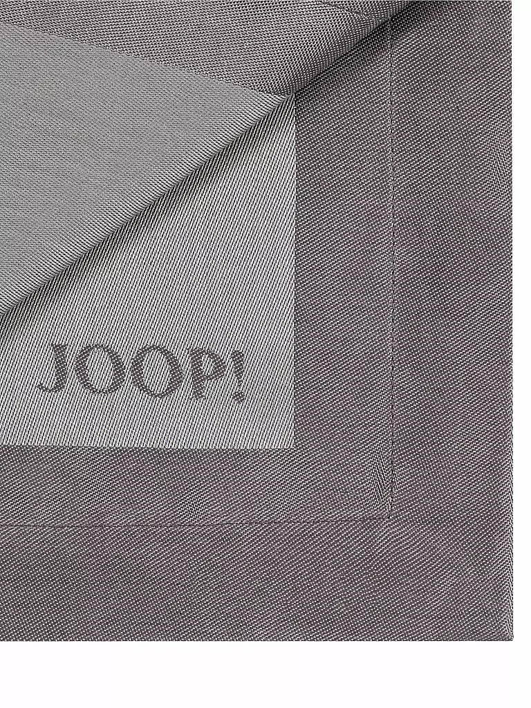 JOOP | Tischläufer Signature 50x160cm Platin | grau