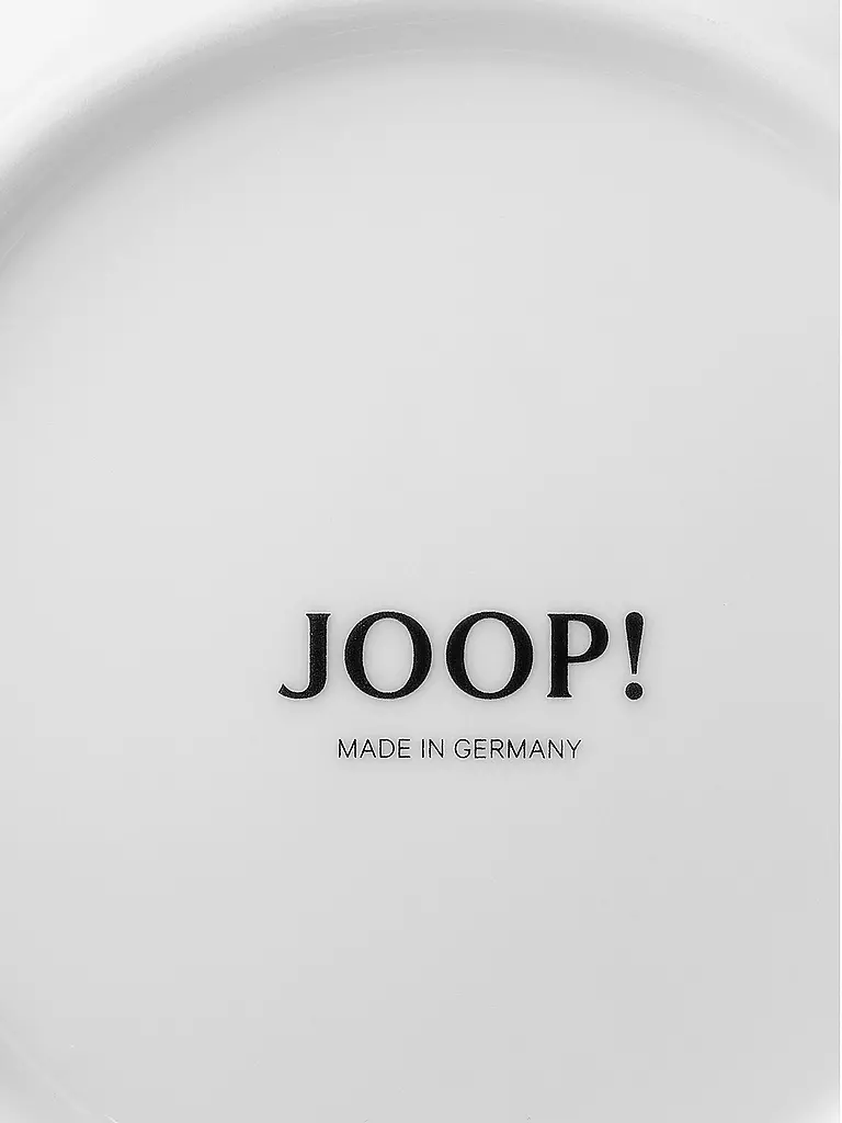 JOOP Untertassen 2er Set 15,5cm Single Cornflower Weiss weiss