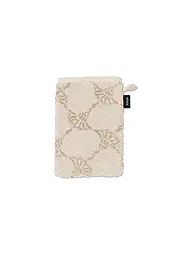 JOOP | Waschhandschuh Classic Cornflower 16x22cm Salbei | creme